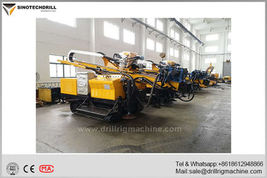 Độ sâu lỗ 130m Giàn khoan thủy lực / Máy khoan lắp bánh xích