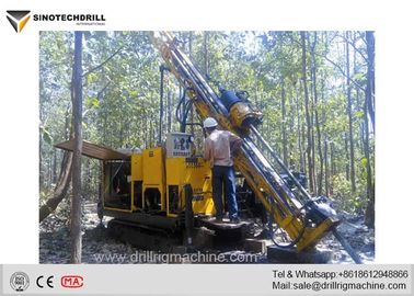 Độ sâu NQ 800m Máy khoan gắn bánh xích Thăm dò bề mặt lõi kim cương