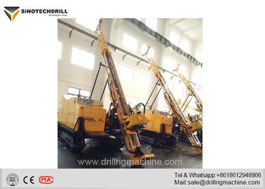 Máy khoan địa chất 1200m / Máy khoan lõi kim cương bề mặt thủy lực bánh xích