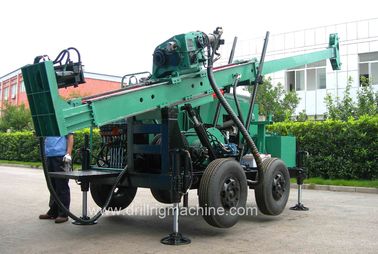 Máy khoan lõi bề mặt khoáng chất thủy lực / Máy khoan bánh xích HQ 160m Cho thuê