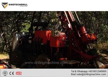Máy khoan lõi bề mặt thủy lực bánh xích với NQ1200m, HQ850m V1