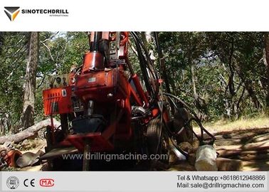 Máy khoan cắt bề mặt thủy lực bánh xích Độ sâu khoan BQ1400m / NQ1200m