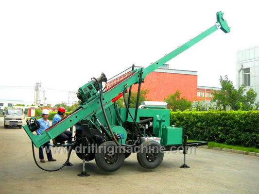 Máy khoan lõi bề mặt có dây bánh xích 300-400M với phụ kiện khoan hoàn chỉnh