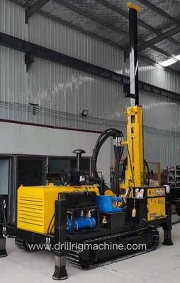 Máy khoan lõi loại V2 Loại bánh xích Đầu ổ đĩa trên với Dụng cụ khoan lõi tường mỏng