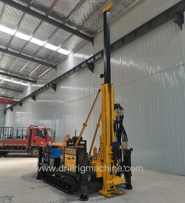 Máy khoan lõi loại V2 Loại bánh xích Đầu ổ đĩa trên với Dụng cụ khoan lõi tường mỏng