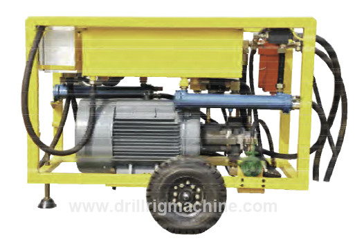 Máy khoan lõi thủy lực ngầm với HQ300m, NQ400m, BQ 500m