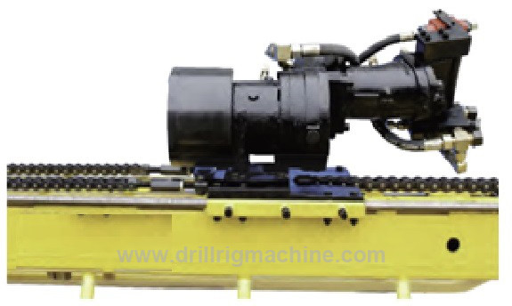 Máy khoan lõi thủy lực ngầm với HQ300m, NQ400m, BQ 500m